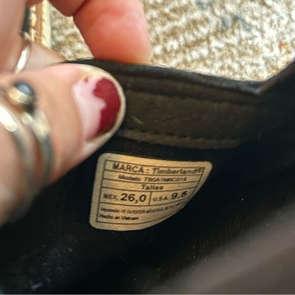 Timberland Black Leather Women's Shoes - Picture 2 of 9